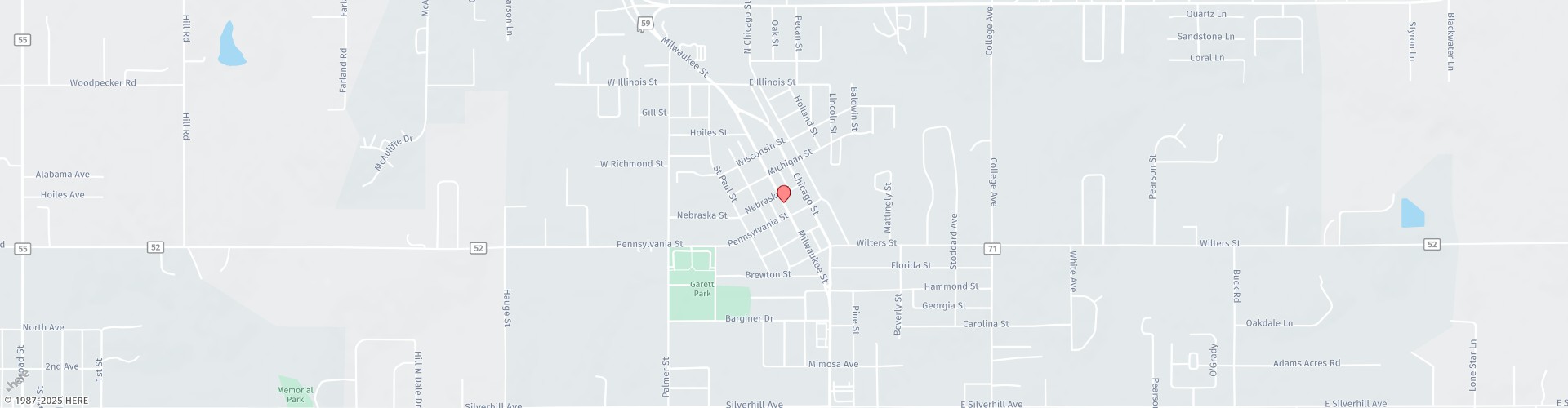Location Map: 22645 Alabama 59 Robertsdale, AL 36567